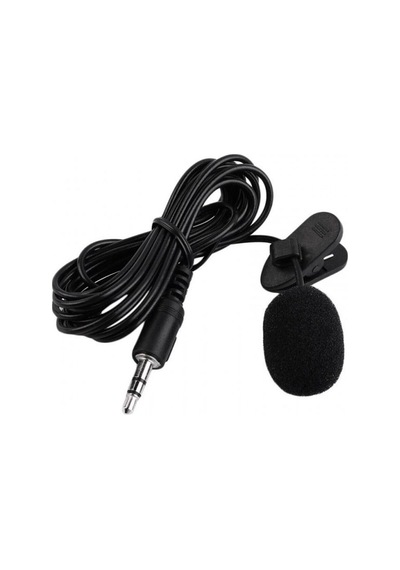 Yaka Mikrofonu 3.5mm Stereo Yaka Mikrofonu 3m Kablolu Mikrofon