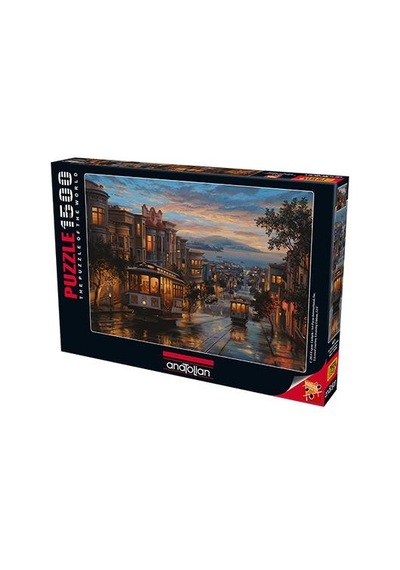Anatolian San Francisco Sokakları 1500 Parça Puzzle