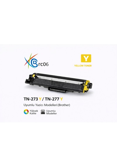 Brother Uyumlu Tn-277 Sarı Yüksek Kapasiteli Uyumlu Toner