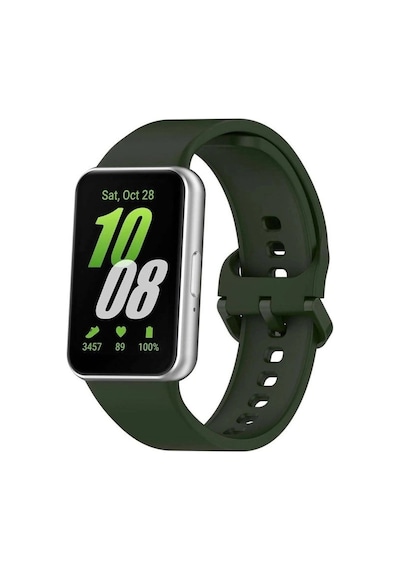 Mey İthalat Samsung Galaxy Fit 3 Klasik Kordon - Haki Yeşil