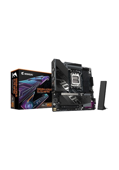 Gıgabyte B850m Aorus Elıte Wıfı6e Amd B850 Am5 Ddr5 Soket 8200mt/s Matx Anakart