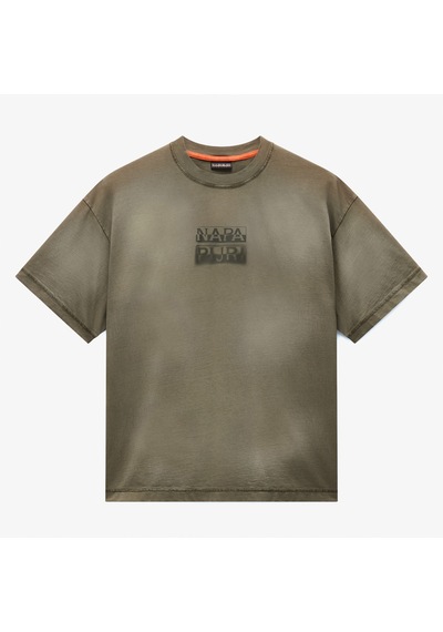 Napapijri Comel Erkek Yeşil T-shirt Np0a88y9g0a1 Yeşil