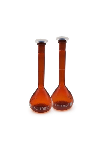 Borox Amber Cam Balon Joje 100 Ml - Pp Tıpalı - Class A Sertifikalı - 2 Adet/paket
