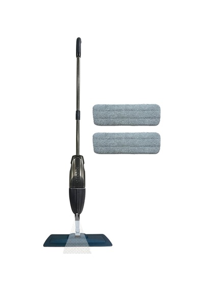 Grothe Wipe Sprey Mop Gri 2 Mop Bezli Tıpasız Sistem 700 Cc Su Hazneli Mikrofiber Parke Mermer Fayans İçin Üretici li Sku: Mırstk74756e486f