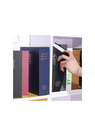 Xl Boyutunda Gizli Kasa, Kitap Şeklinde Şifreli Kilitli Tasarım