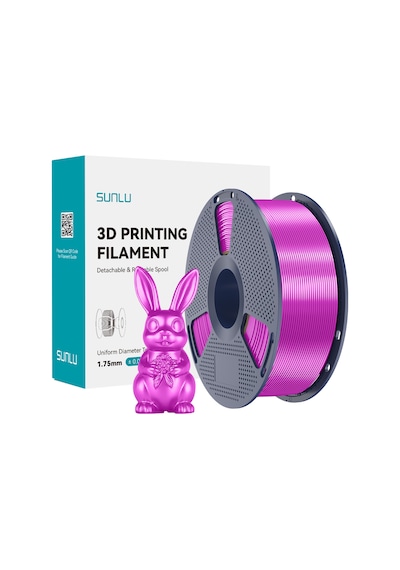 Sunlu Mor Silk Pla+ Filament - 1.75mm - 1 Kg