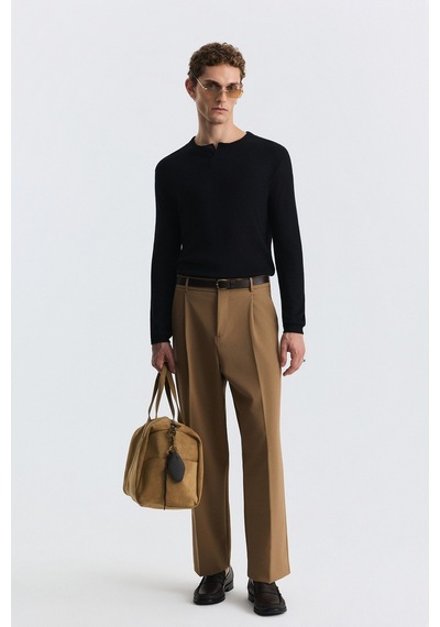 Antioch Relaxed Pileli Pantolon Camel