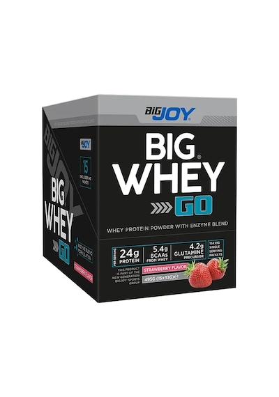 Bigjoy BIGWHEYGO Whey Protein 15 Servis Çilek