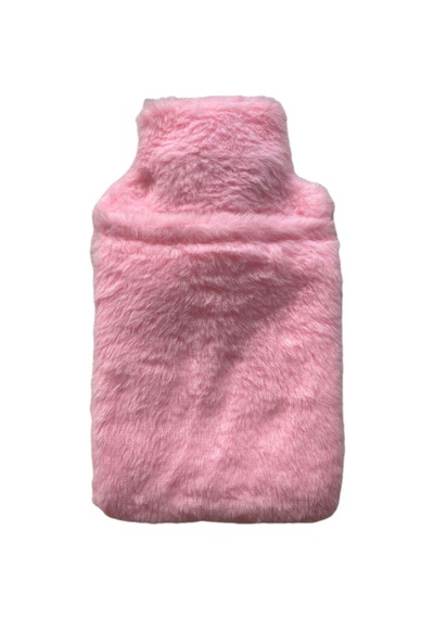 Bosphorus Yan Cepli Peluş Sıcak Su Torbası Pembe 750 ML