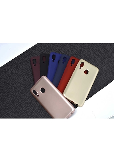 Samsung Galaxy Uyumlu A40 Kılıf Zore Esnek Mat Premier Silikon Kapak