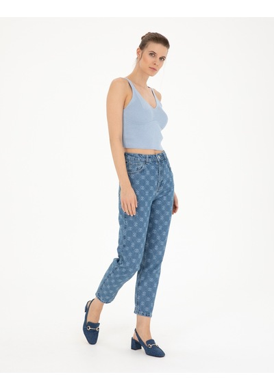 Pierre Cardin Kadın Kazak /triko 50284799-vr249 Açık Mavi