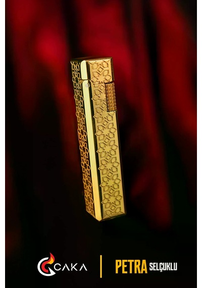 Caka Lighter Petra Selçuklu Benzinli Çakmak - Ckl-059