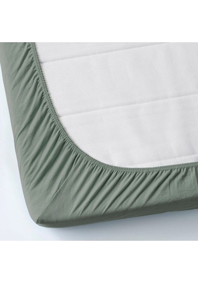 Ikea Varvıal Tek Kişilik Çarşaf 80 X 200 Cm Yeşil