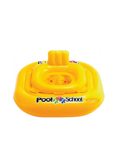 Intex Oturaklı Kare Bebe Flotoru 79 Cm 56587 Çok Renkli
