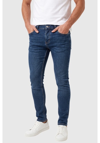 Deepsea Erkek Slim Fit %98 Pamuk Likralı Taşlanmış Lacivert Jean Esnek Dar Paça Kot Pantolon 2608303 Deepsea Erkek Slim Fit %98 Pamuk Likralı Taşlanmış Lacivert Jean Esnek Dar Paça Kot Pantolon 2608303