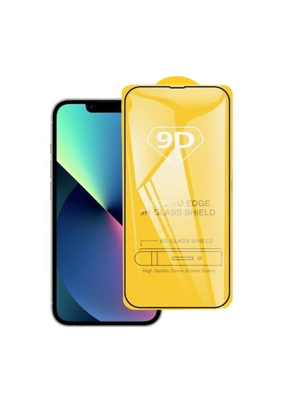 Ally Apple  Uyumlu iPhone 14 Plus 6.7 Full Glue-Tempered Cam Ekran Koruyucu