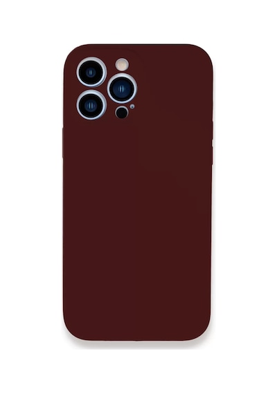 Newface Apple İphone 13 Pro Kılıf Lansman Legant Silikon - Bordo
