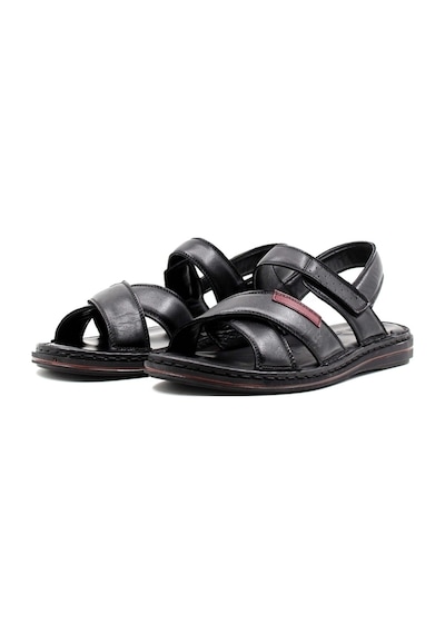 Fast Step Hakiki Deri Erkek Klasik Sandalet 128ma216 001