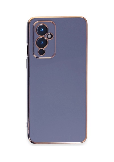 One Plus 9 Kılıf Volet Silikon - Mavi Evimdeyokyok
