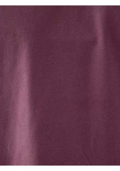 Loose Fit Erkek Tshirt K.kol Burgundy