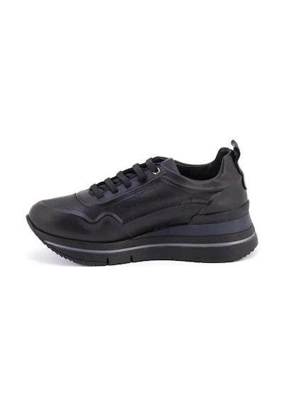 Mammamia D24ya-3695 Kadın Deri Spor Ayakkabı D24YA-3695-R7307 Siyah