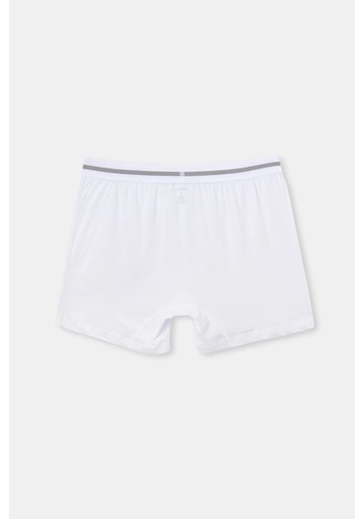 Dagi 3710 Erkek Penye Modal Boxer-beyaz Beyaz