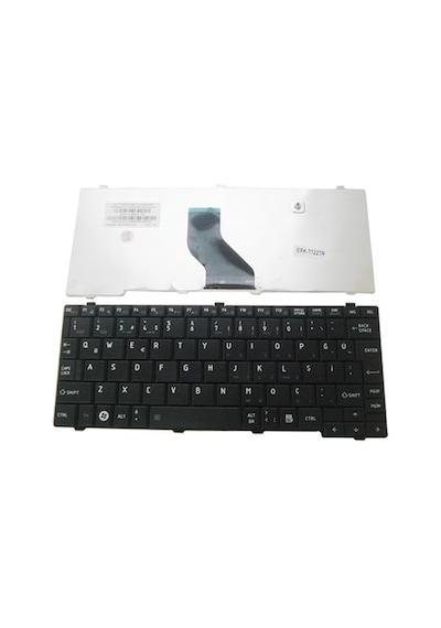 Toshiba Uyumlu NB200 Notebook Klavye - Tuş Takımı / VER.2 - Siyah - TR