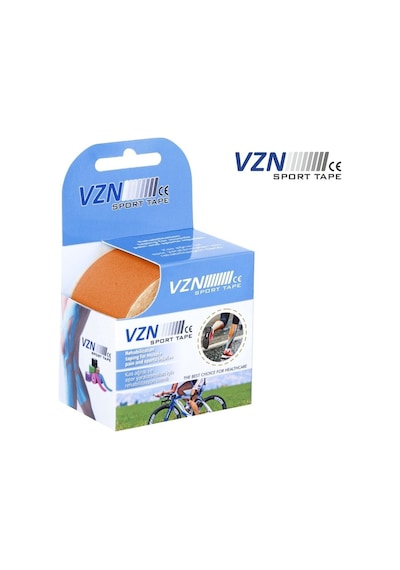 VZN Tape Kinesiology Vzn Kinesiology Tape  Bandı 5 Cm X 5 M Turuncu