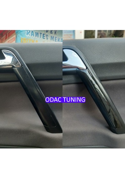 Volkswagen Polo 2001-2009 Maun Kaplama Seti , Piano Black Renk