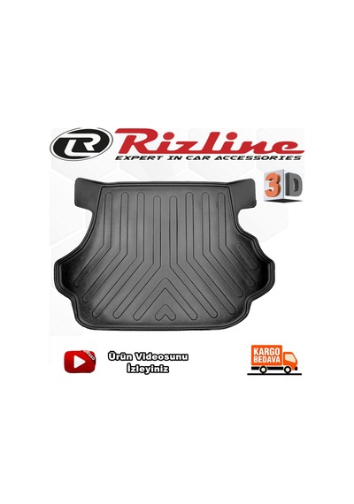 Honda Crv 3D Bagaj Havuz Paspası Siyah 1995 - 2001 Arası Rizline N11.1493