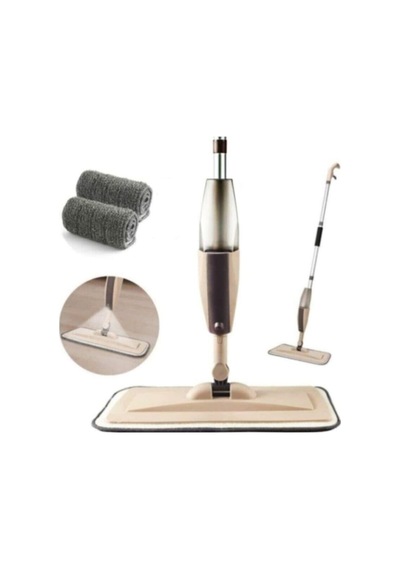 Pazarız + 3 Yedek Microfiber Bezli Deterjan Hazneli Paspas