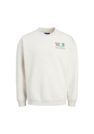 Jack & Jones Erkek Sweatshirt Jorbrınk Cıty Sweat Crew Neck 12216048 001