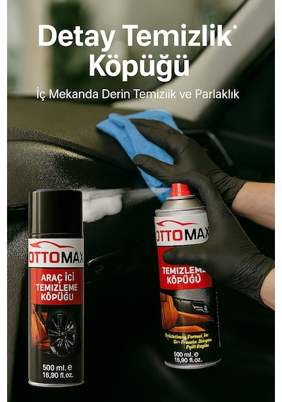 Oto Temizlik Seti 4 Parça Profesyonel Araç Bakım Paketi 4