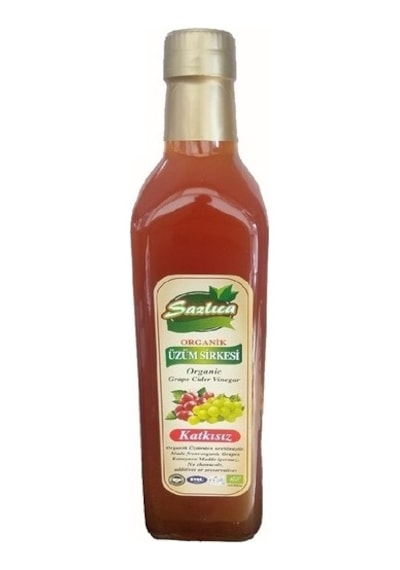 Sazlıca Organik Üzüm Sirkesi 500 ML