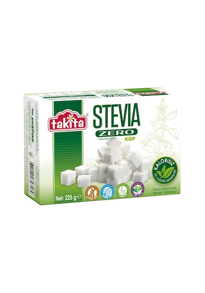 Takita Stevia Zero Küp Tatlandırıcı 225 G - 6 Adet Tarı
