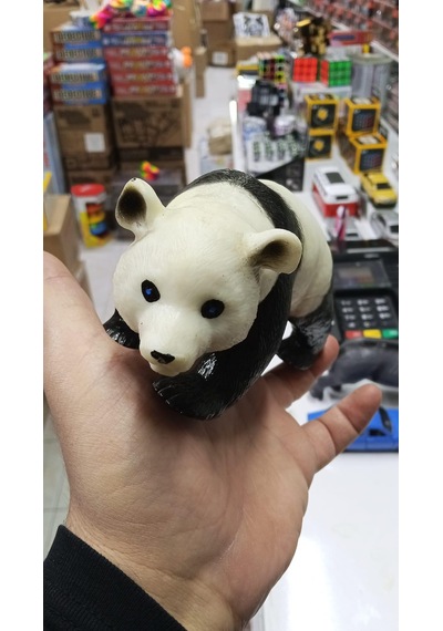 Plastik Oyuncak Büyük Boy Panda 17 Cm
