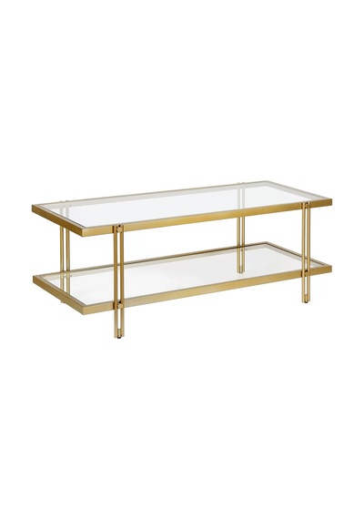 Dolores Gold Metal Orta Sehpa 120 60