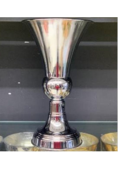 Krk.04 Gümüş Dekoratif Vazo 42,5 Cm Boy 24,5 Cm Çap Modern Şık Salon Vazo Altın