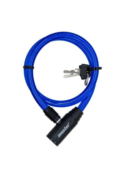 Master 500940 Anahtarlı Bisiklet Kilidi 10mm X 65cm Çok Renkli