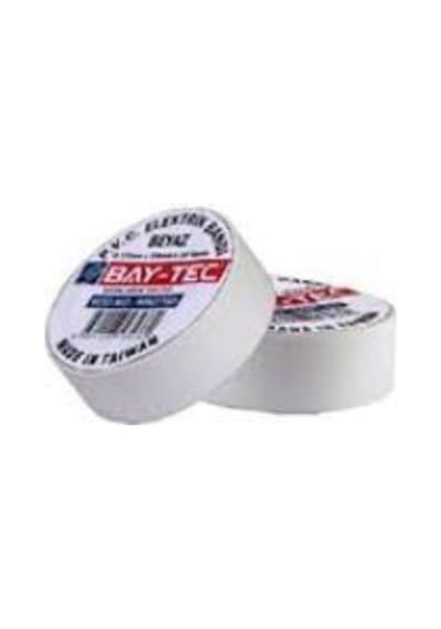 Bay-tec Beyaz Elektrik Bandı Mk0760 1 Adet Fiyatıdır