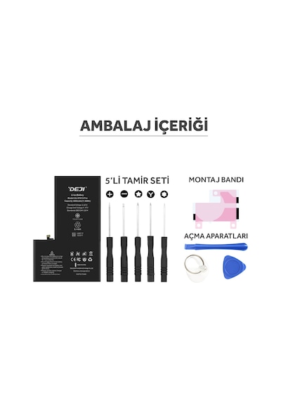 Apple Uyumlu iPhone 13 Pro Batarya Mucize Batarya Deji - Normal Kapasite