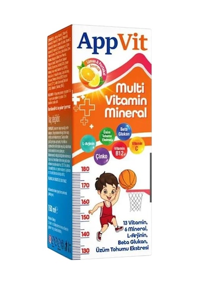 Appvit Multivitamin Mineral 150 Ml