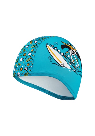 Speedo Speedo Prınted Poly Cap Iu Blue/green 24144 Çok Renkli