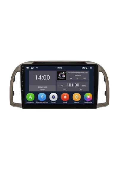 Nissan Micra Android Multimedya Sistemi 2002-2010 4+64 Gb
