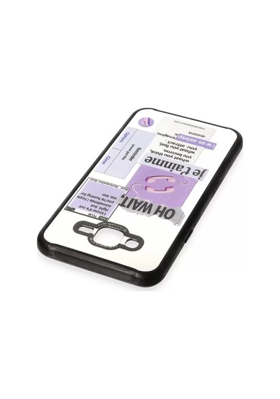 Newface Samsung Uyumlu Galaxy J7 Kılıf Mirror Desenli Kapak - Mirror - 4 Çok Renkli