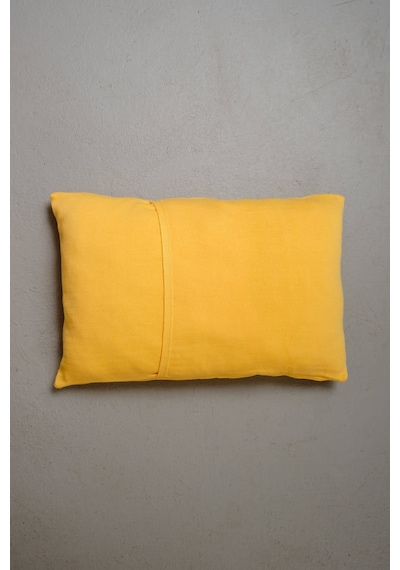 Peraluna Free Pıllow %100 Organik Pamuk Triko Yastık Kılıfı 60x40 Cm Sarı - Sarı