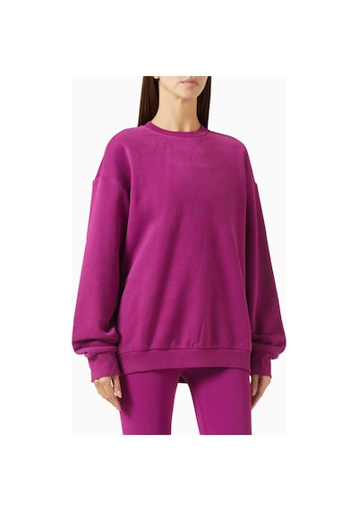 Vuori Restore Oversized Sweatshirt, Pembe Organik Pamuk Rahat Günlük Sweatshirt