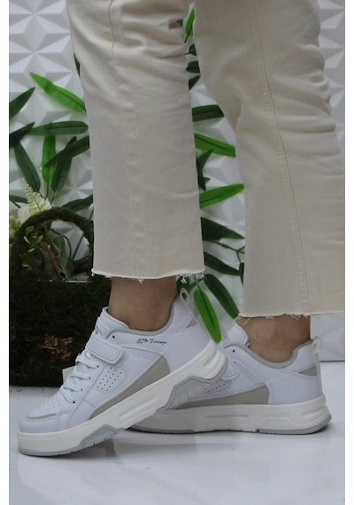 M.p 2083 Beyaz Rahat Sneaker Kadın Ayakkabı 001