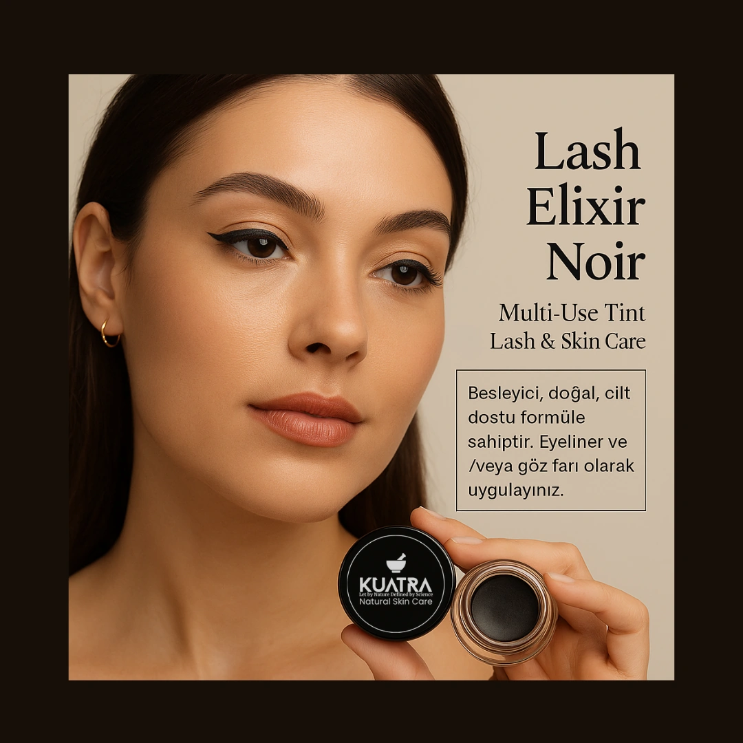 Kuatra Lash Elixir Noir Eye Shadow/liner Multi-use Tint With Lash &skin Care 12