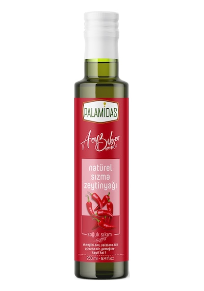Acı Biber Aromalı Zeytinyağı 250 Gr.